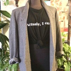 Vintage Wool Oversized Women’s Blazer